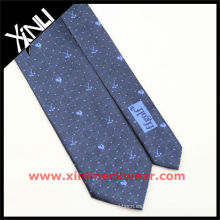 Corbata de encargo del corbata de seda del logotipo del golf